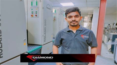 Diamond Printing Press In Dubai Working Time Deepak Official Videos