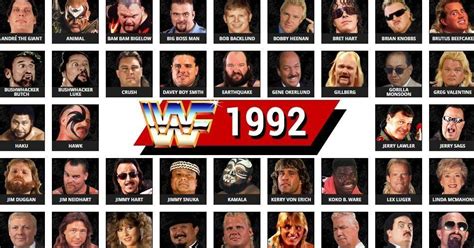 Wwf Roster In 1992 Full List Of Wrestlers Teams Champions