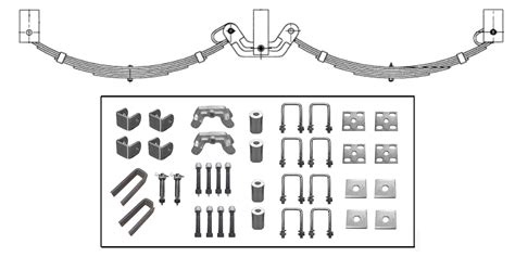 Rocker Roller Spring Sets Roller Rocker Spring Set 60mmx7mmx8 Leaf