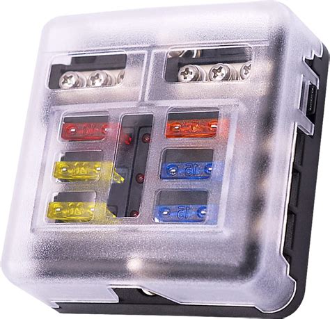 Amazon Way V Fuse Box Waterproof Fuse Box Holder With Led