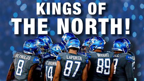 Detroit Lions Win 1st Nfc North Division Title Youtube