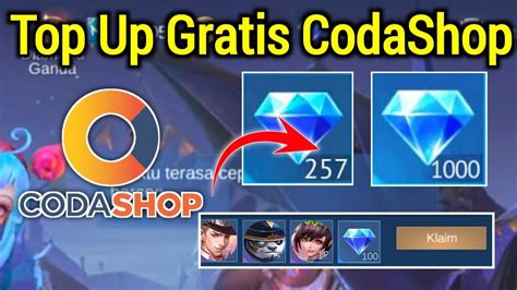 Cara Top Up Diamond Gratis Di Codashop Terbaru 2024 Mobile Legend