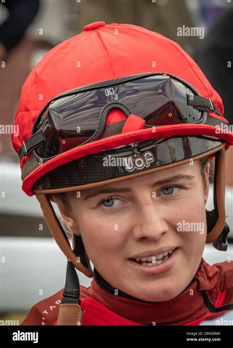 Chepstow Racecourse - Executive Decision - Racing League 2023 - Saffie Osborne Stock Photo - Alamy