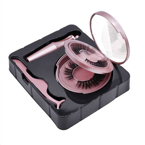 Magnetic Liquid Magnetic Eyelashes With Eyeliner And Tweezer Set Of