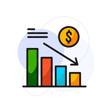 Diminuir o desenho da ilustração ilustração vetorial | Vetor Premium