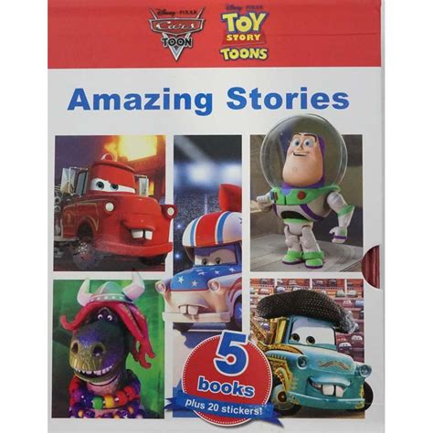 BBW Disney 5 Pixar Toons Amazing Stories ISBN 9781474801492 Shopee Malaysia
