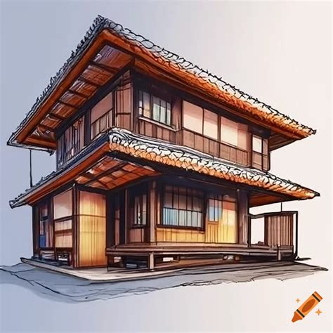 Modern Japanese House On Craiyon