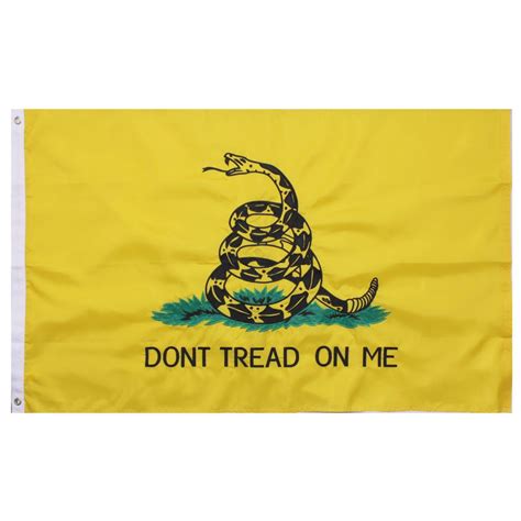 Deluxe Don't Tread On Me Flag | Camouflage.ca