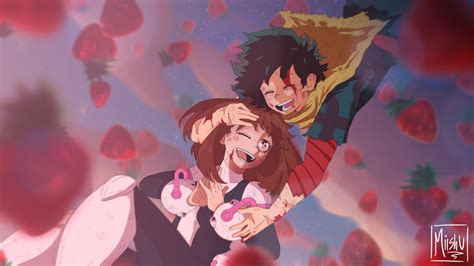 Midoriya X Uraraka By Miishuvt On Deviantart