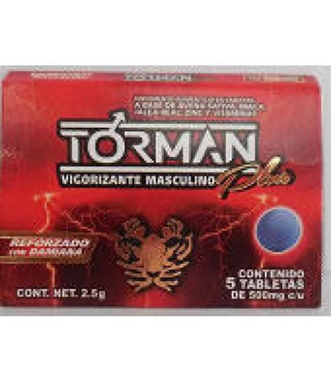 Tbs Torman Plus C 5 Vigorizante Masculino Reforzado Con Damiana Torveg