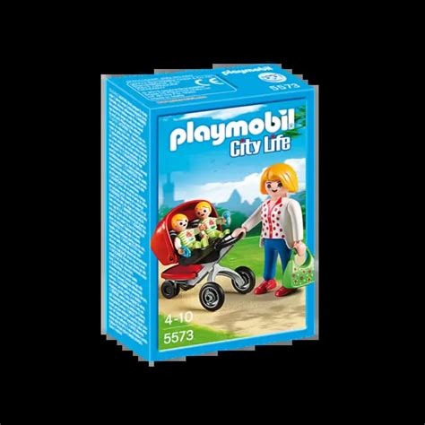 Playmobil Maman Avec Jumeaux Et Landau Eur Picclick Fr