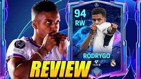 Best Rw In Fc Mobile Ucl Rodrygo Player Review Rodrygo