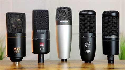 Best BUDGET Microphones For Vocals Best Microphone Under 100 2021