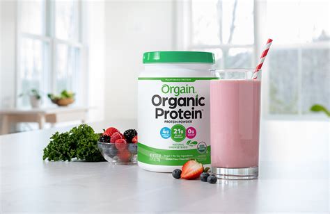 Orgain Organic Protein Powder – Natural Unsweetened - Orgain Healthcare ...