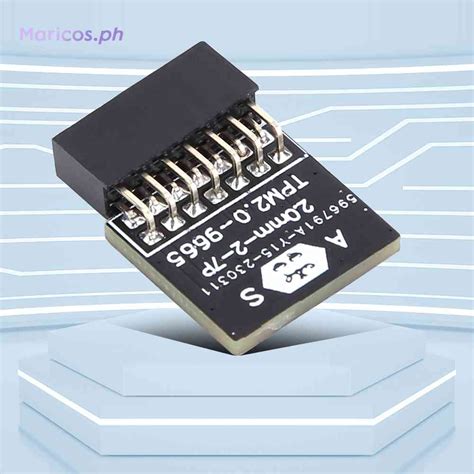 Tpm Encryption Processor Lpc Interface Board Remote Card For Asus