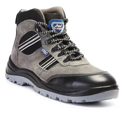 Buy Allen Cooper Ac 1157 High Ankle Antistatic Steel Toe Grey And Black