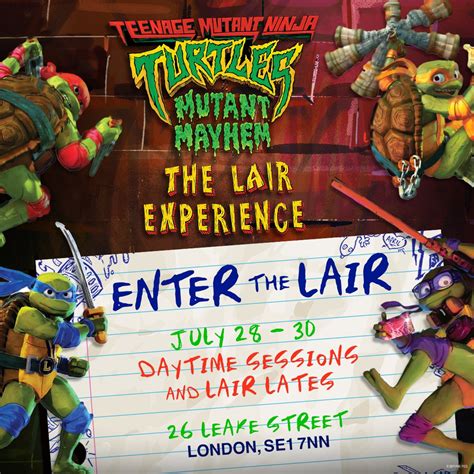 Paramountuk On Twitter Experience The Teenage Mutant Ninja Turtles