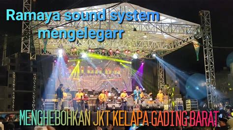 Om Aurora Bersama Ramayana Sound System Menghebokan Kelapa Gading