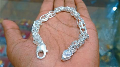 Chandi Bracelet Designs With Price Silver Bracelet Designs With