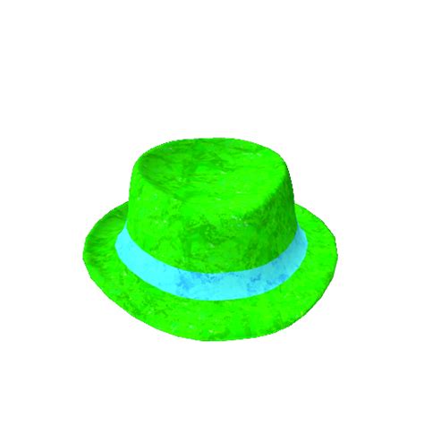 Neon Green Royal Fedora BrickPlanet