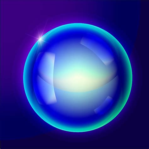 Premium Vector Sphere Protect Future D Shield Glass Sphere In Space