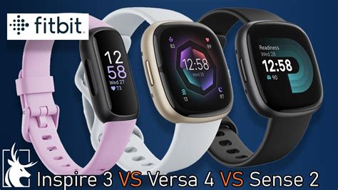 Fitbit Inspire Vs Versa Vs Sense Price Features You Need To