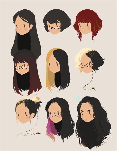 Alt Hairstyles Drawing