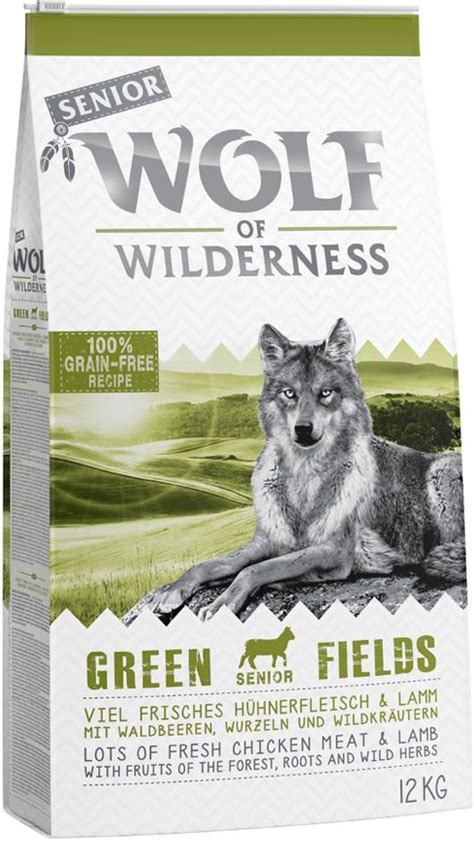 Karma Wolf Of Wilderness Senior Green Fields Jagnięcina 2x12kg Ceny i