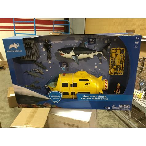 Animal Planet Deep Sea Shark Rescue Submarine Playset Catchndealz