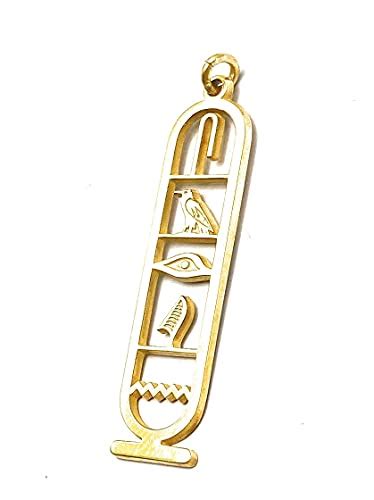 Pendentif Cartouche Personnalis En Or Massif Carats Collier De Nom