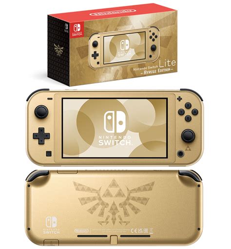 Console Nintendo Switch Lite Dition Zelda Hyrule Breakforbuzz