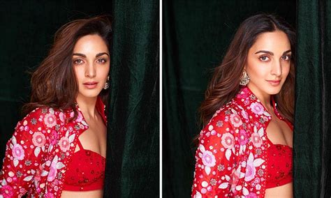 Red Hot Style Kiara Advani Shines In Coordinated Attire