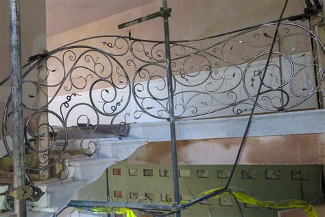 A Blacksmith S Blog A Naturalistic Elliptical Stair Railing By David