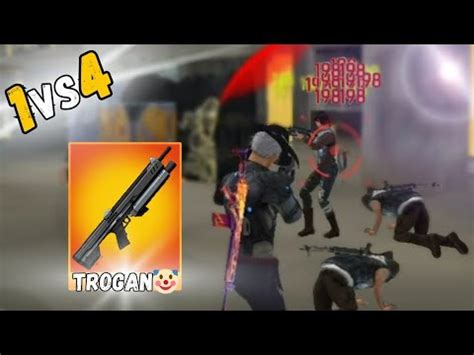 JOGUEI A TROGAN NERFADA NO RUSHADÃO SOLO VS SQUAD E OLHA NO QUE DEU