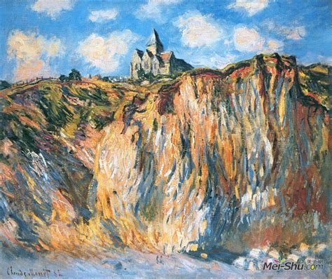 Claude Monet Church At Varengeville Morning