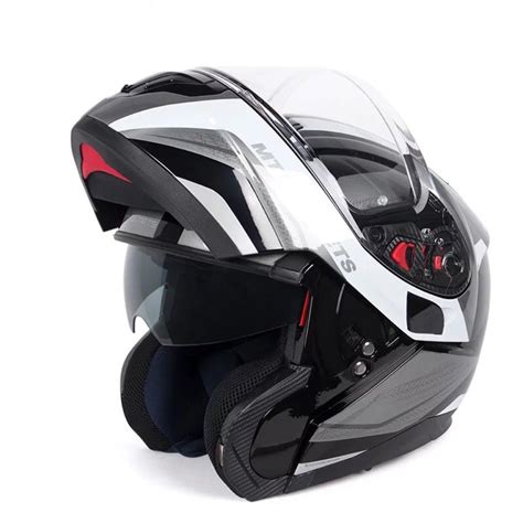 Modular Motorcycle Helmet Double Visor Mt Helmet Atom Sv Modular