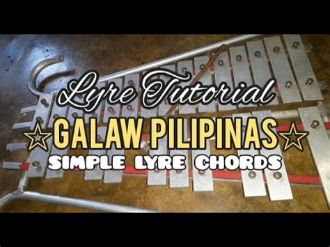 Galaw Pilipinas Lyre Playing Slowmo Tutorial Practice Simple Lyre