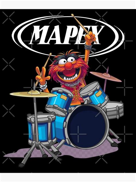 "Animal Drummer The Muppets Show" Poster by keithmasnderson | Redbubble