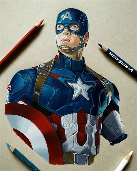 Captain America Drawing At Getdrawings Free Download