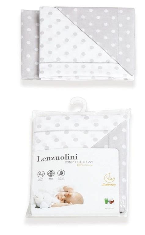 Italbaby Completo Lenzuola Pz Per Carrozzina