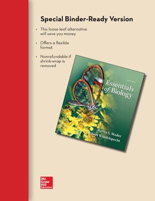 Combo Loose Leaf Essentials Of Biology W Connect Plus Access