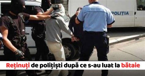 Un bărbat de 43 de ani și un tânăr de 25 de ani reținuți de polițiști