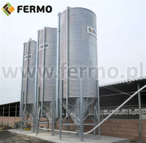 Silos Paszowy Z Blachy Falistej Ton Fermo Pl