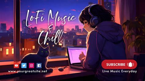 Lofi Music And Chill For Youtube Banner 35079683 Template