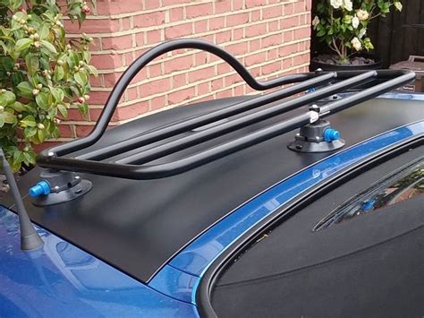 Fiat 124 Spider Trunk Luggage Rack No Metal Clamps Unique Design