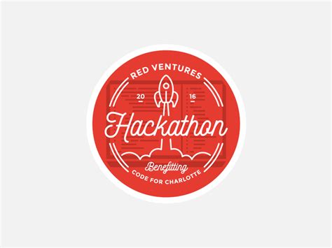 2016 Rv Hackathon Sticker By Adam Iscrupe For Red Ventures On Dribbble