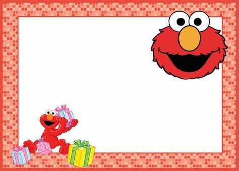 Elmo Birthday Card Template Printable Templates Free The Best Porn