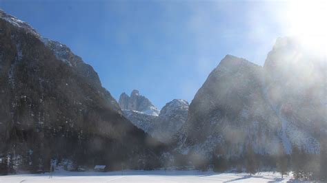 Toblach Dobbiaco Drei Zinnen Blick Vista Tre Cime View Of The