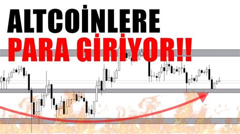 Btc Ye Zam Geliyor Altcoinlere Para Giri I Ok Y Ksek Youtube