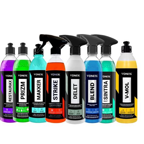 Vonixx Caucaia - Kit Completo para Limpeza Automotiva Vonixx 8 Itens - Faz a Boa!